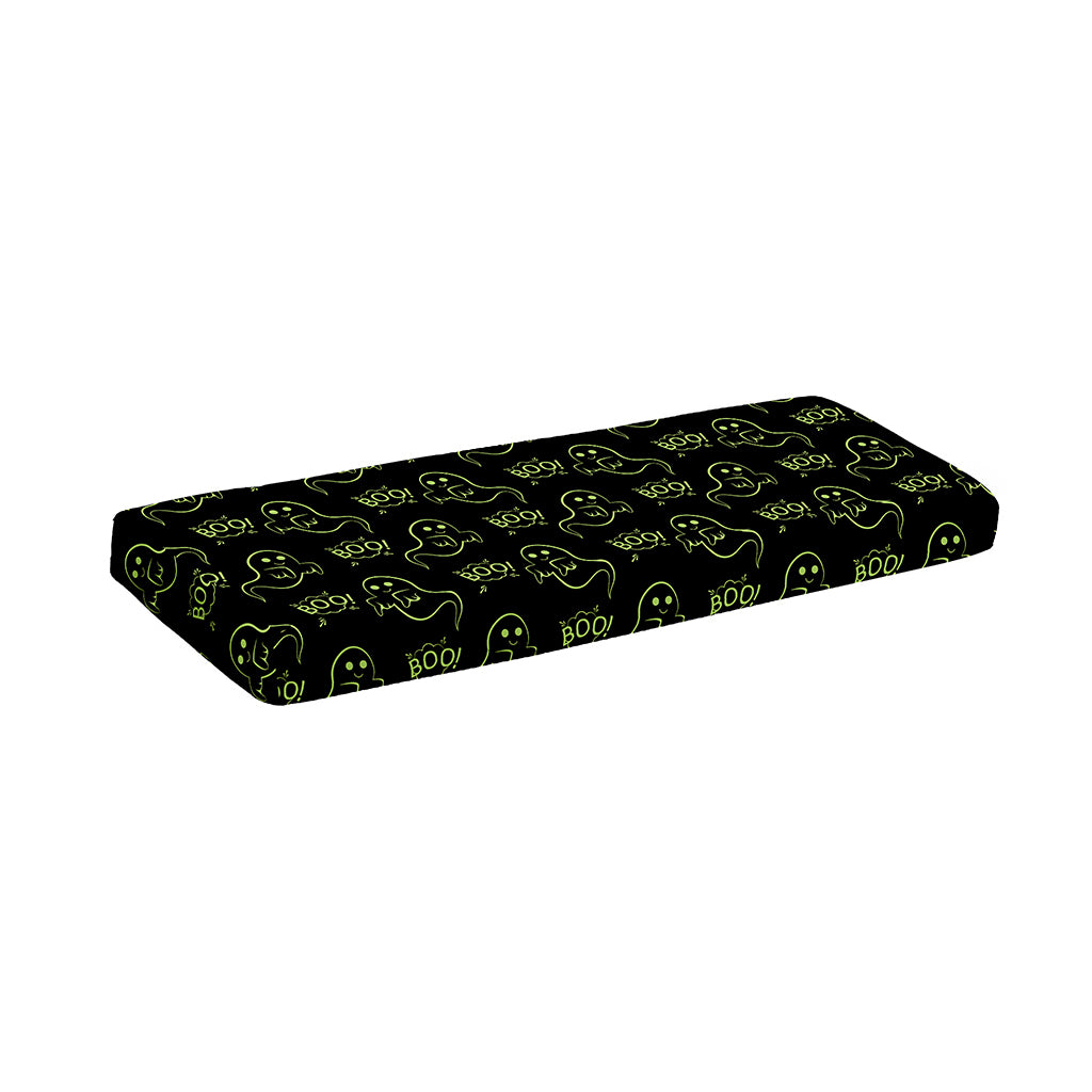 Boo Ghost Pattern Print Piano Keyboard Cover