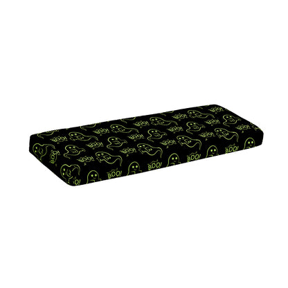 Boo Ghost Pattern Print Piano Keyboard Cover