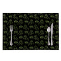 Boo Ghost Pattern Print Placemat