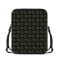 Boo Ghost Pattern Print Rectangular Crossbody Bag