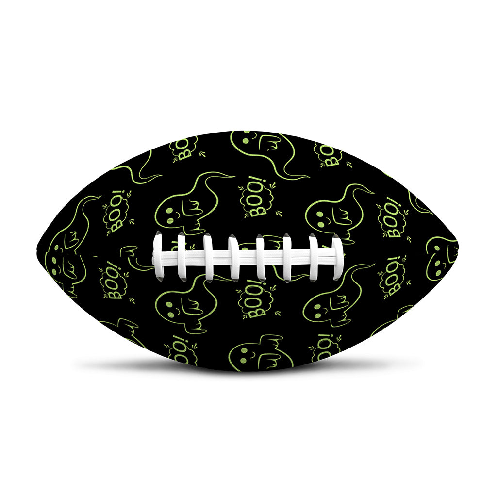 Boo Ghost Pattern Print Rugby Ball