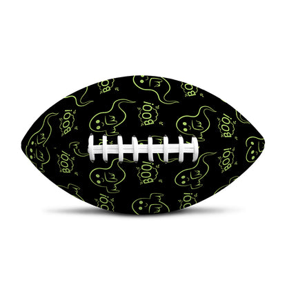 Boo Ghost Pattern Print Rugby Ball