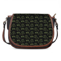 Boo Ghost Pattern Print Saddle Bag