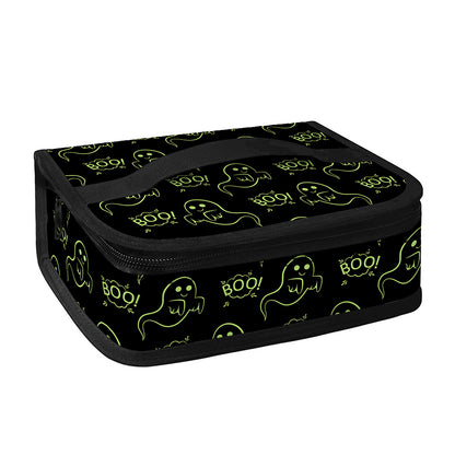 Boo Ghost Pattern Print Small Lunch Bag