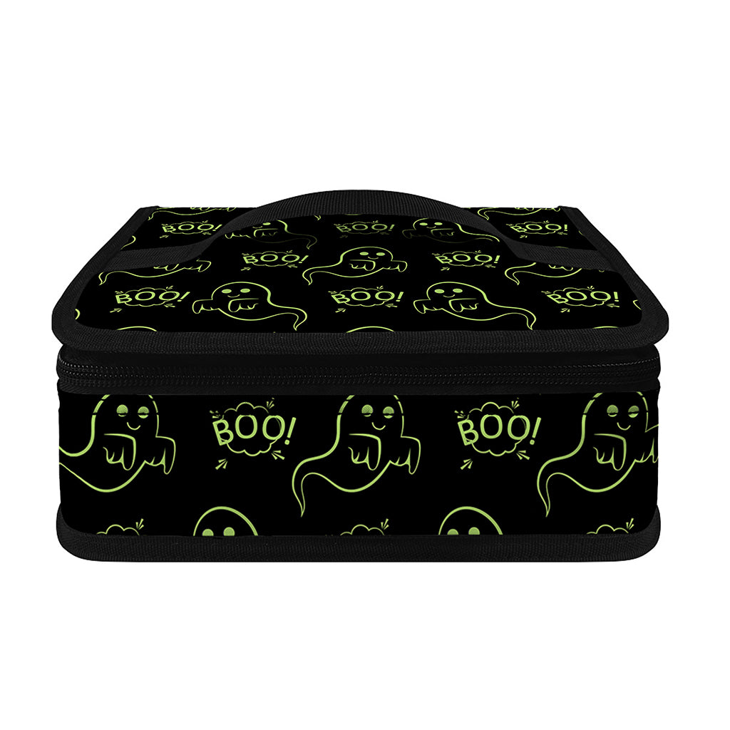 Boo Ghost Pattern Print Small Lunch Bag