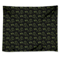 Boo Ghost Pattern Print Tapestry
