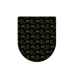 Boo Ghost Pattern Print Toilet Lid Cover