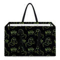 Boo Ghost Pattern Print Utility Tote Bag