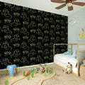 Boo Ghost Pattern Print Wall Sticker
