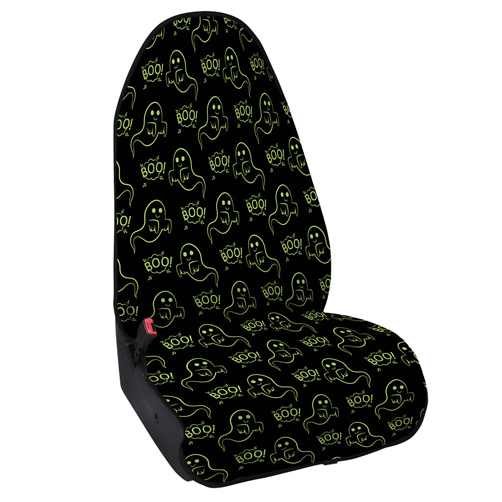Boo Ghost Pattern Print Waterproof Car Seat Cover