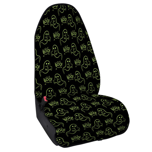 Boo Ghost Pattern Print Waterproof Car Seat Cover