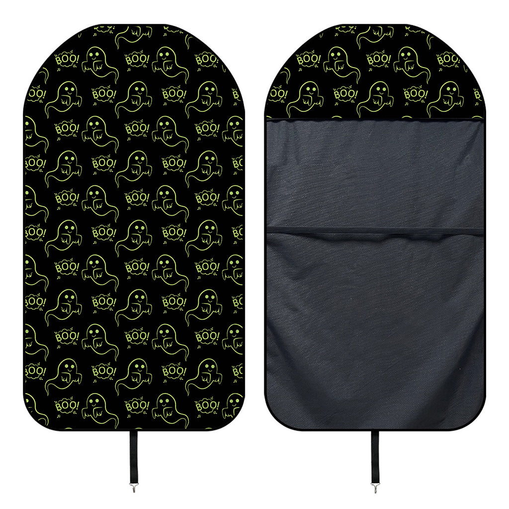 Boo Ghost Pattern Print Waterproof Car Seat Cover