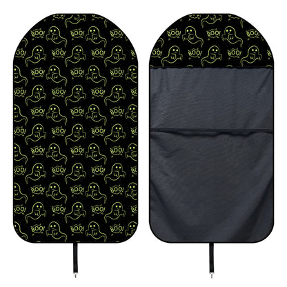 Boo Ghost Pattern Print Waterproof Car Seat Cover
