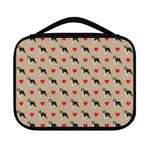 Boston Terrier Heart Pattern Print Classic Bible Case