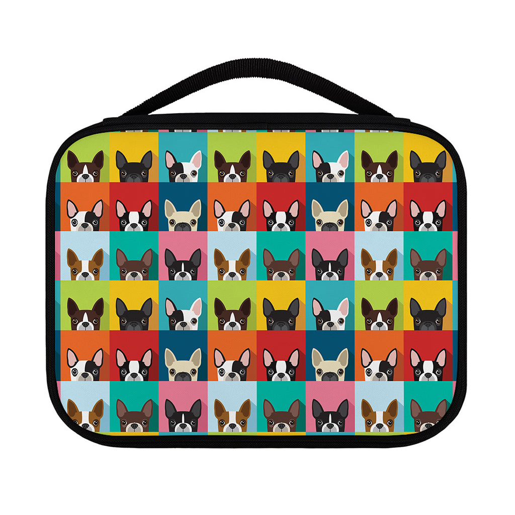 Boston Terrier Puppy Faces Print Classic Bible Case