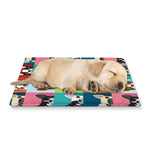 Boston Terrier Puppy Faces Print Pet Cooling Mat Cover