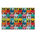 Boston Terrier Puppy Faces Print Placemat