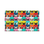 Boston Terrier Puppy Faces Print Polyester Flag