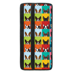 Boston Terrier Puppy Faces Print Refrigerator Handle Covers