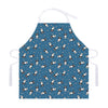 Boston Terrier With Glasses Print Adjustable Apron