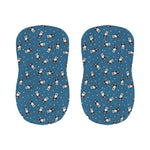 Boston Terrier With Glasses Print Bar Stool Covers