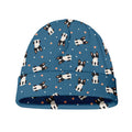 Boston Terrier With Glasses Print Beanie