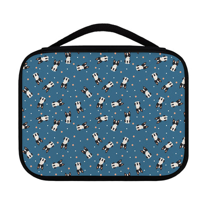 Boston Terrier With Glasses Print Classic Bible Case