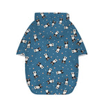 Boston Terrier With Glasses Print Dog Zip Up Hoodie