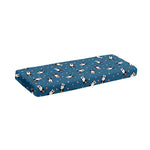 Boston Terrier With Glasses Print Piano Keyboard Cover