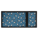 Boston Terrier With Glasses Print Trifold Wallet