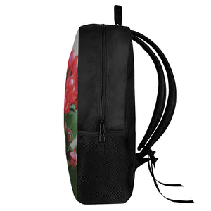 Bouvardia Flower Print 17 Inch Backpack