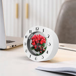 Bouvardia Flower Print Alarm Clock