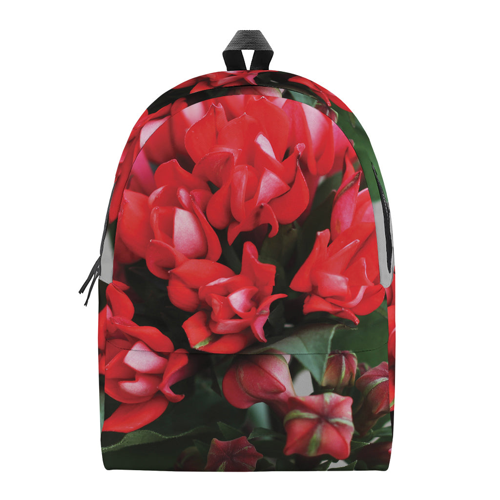 Bouvardia Flower Print Backpack
