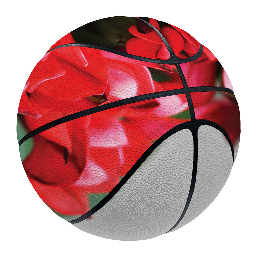Bouvardia Flower Print Basketball