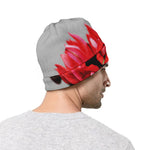 Bouvardia Flower Print Beanie