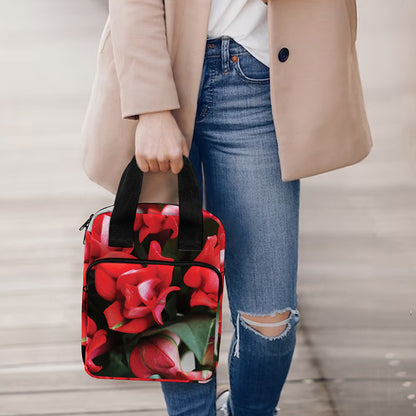 Bouvardia Flower Print Bible Tote Bag