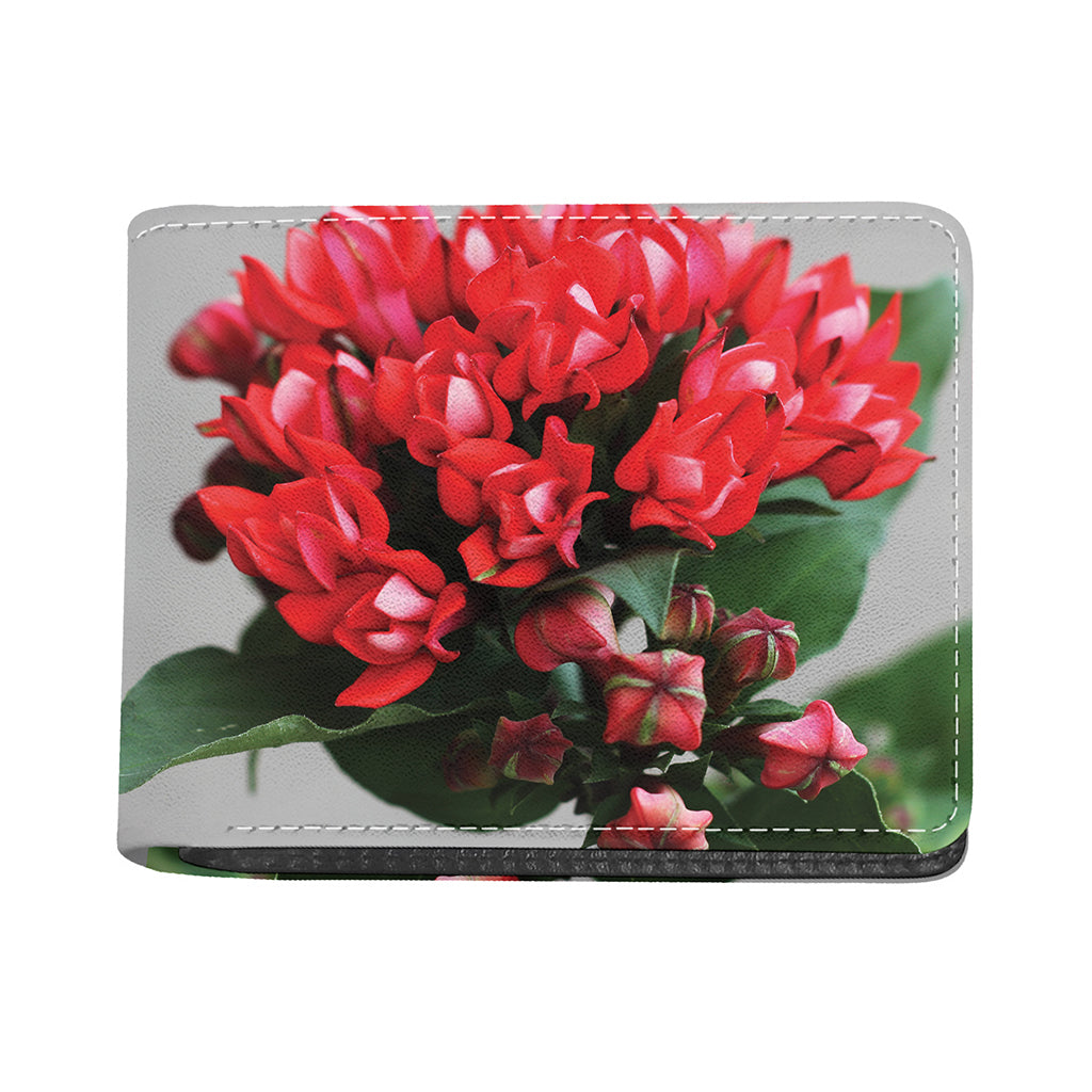 Bouvardia Flower Print Bifold Wallet
