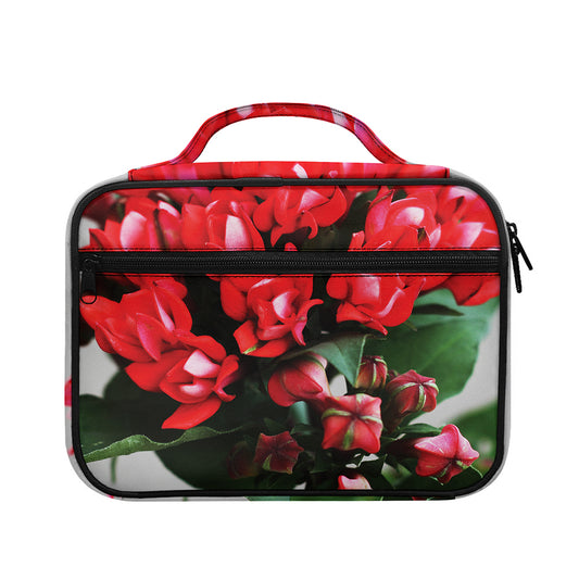 Bouvardia Flower Print Briefcase Bible Bag