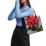 Bouvardia Flower Print Canvas Tote Bag