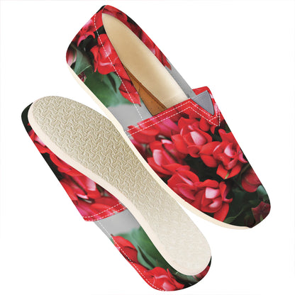 Bouvardia Flower Print Casual Shoes