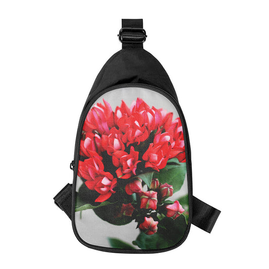 Bouvardia Flower Print Chest Bag