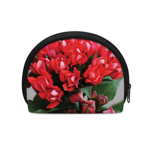 Bouvardia Flower Print Coin Purse