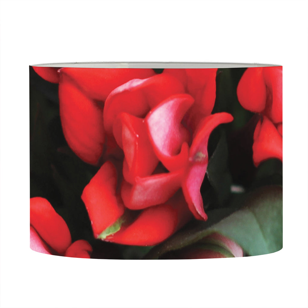 Bouvardia Flower Print Drum Lamp Shade