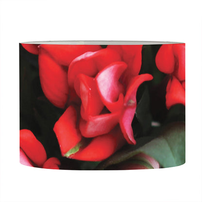 Bouvardia Flower Print Drum Lamp Shade
