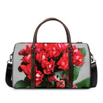 Bouvardia Flower Print Duffle Bag