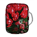 Bouvardia Flower Print Front Pocket Bible Bag