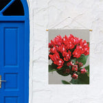 Bouvardia Flower Print Garden Flag