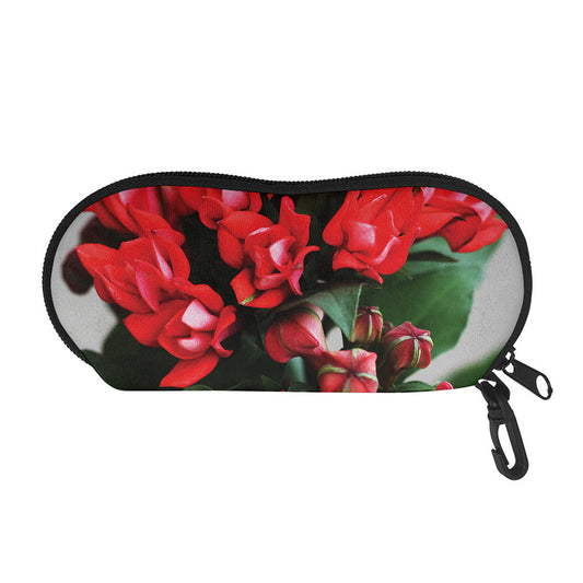 Bouvardia Flower Print Glasses Case