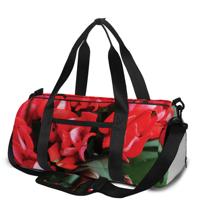 Bouvardia Flower Print Gym Bag