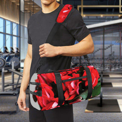 Bouvardia Flower Print Gym Bag